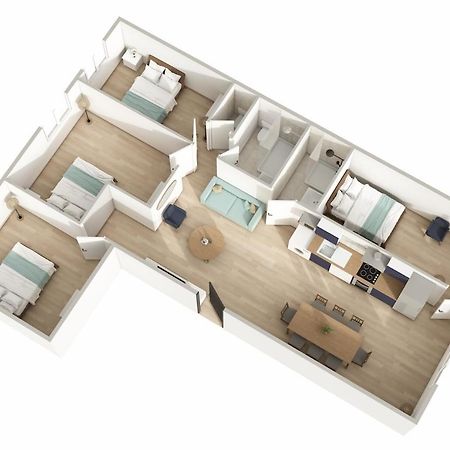 Appartement 4 Chambres Champigny-sur-Marne Exteriér fotografie